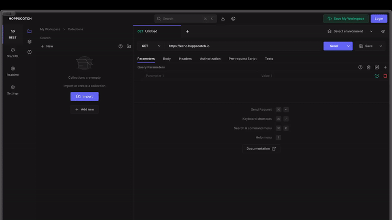 Hopscotch is a lightweight, web-based API development suite.